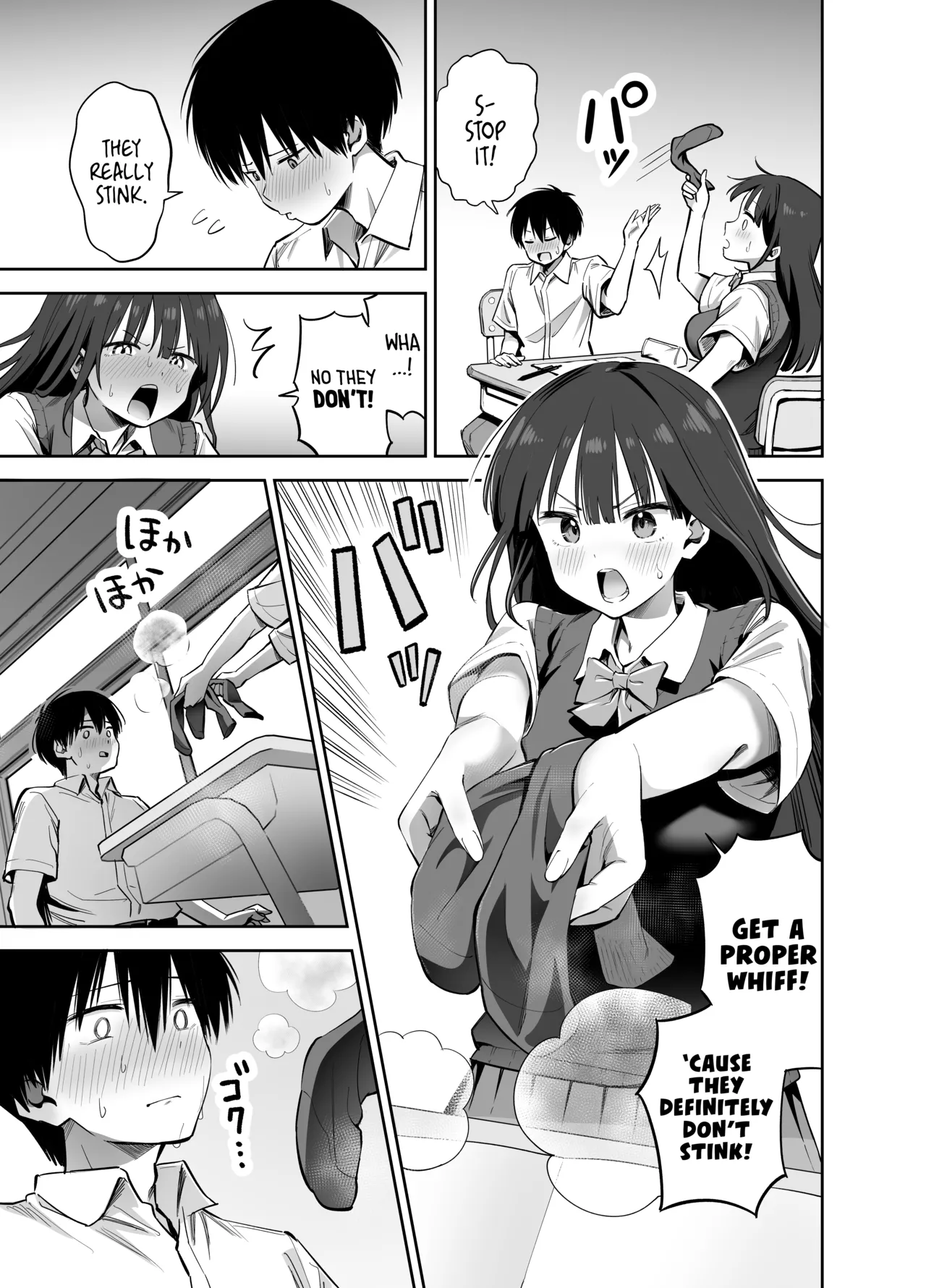 Hentai Manga Comic-If You Get To Jerk Off To My Socks, I Get To Play With Your Dick, Right?-Read-8